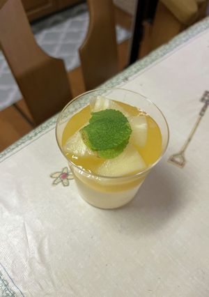 パイナップルババロア-レシピのメイン写真