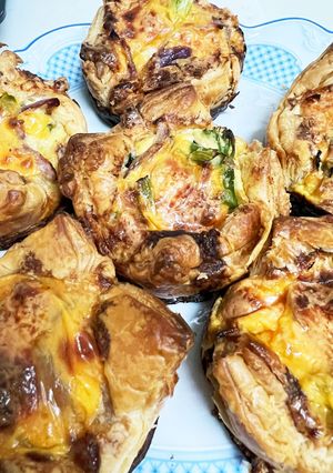 マフィン型で作る簡単キッシュ-レシピのメイン写真