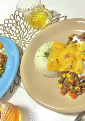 チーズキーマカレー-レシピのメイン写真