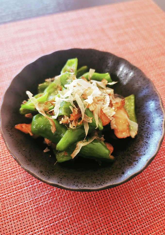 万願寺とうがらしとさつま揚げ★おかか炒め-レシピのメイン写真