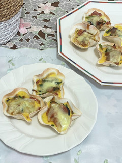 簡単!餃子の皮を使った豆乳キッシュ-レシピのメイン写真