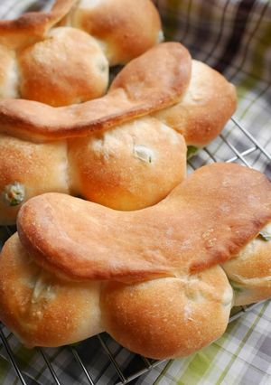 豆の形の枝豆パン-レシピのメイン写真
