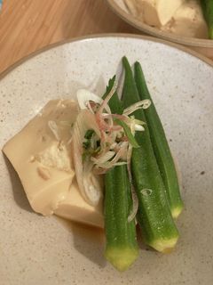 オクラと豆腐の即席煮-レシピのメイン写真