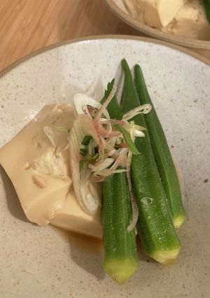 オクラと豆腐の即席煮-レシピのメイン写真