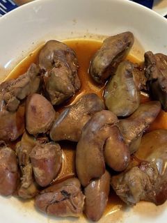鶏の砂肝煮込み-レシピのメイン写真