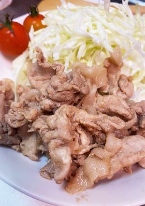 生姜しみこむ夏に最適!ガッツリ生姜焼き!-レシピのメイン写真