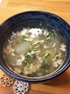 給食の「冬瓜煮」♡春雨とトローリ-レシピのメイン写真