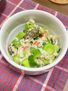 夏野菜コロコロサラダ-レシピのメイン写真