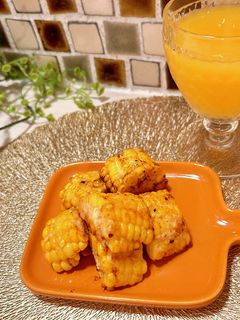 マヨバター醤油の焼きとうもろこし-レシピのメイン写真