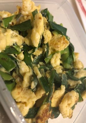 調味料1つ！和風ニラ玉-レシピのメイン写真
