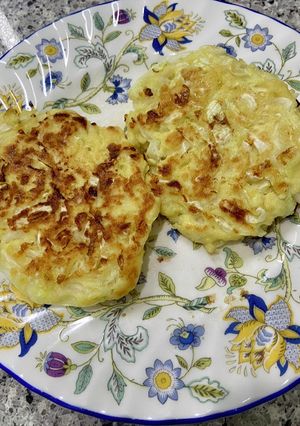 豆腐とキャベツのお好み焼きチヂミ-レシピのメイン写真