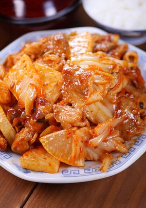 豚バラ大根の豚キムチ炒め(炒め物のコツ)-レシピのメイン写真