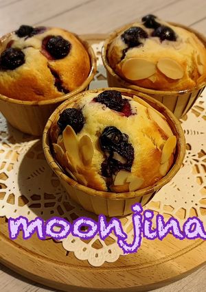 あこ酵母で作るブルーベリーマフィン-レシピのメイン写真