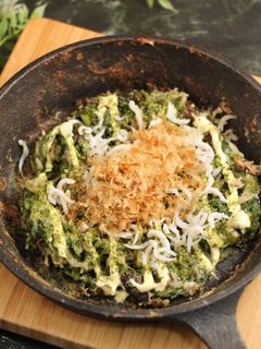 簡単!しらすもんじゃ-レシピのメイン写真