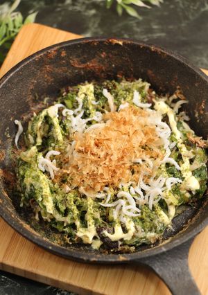簡単！しらすもんじゃ-レシピのメイン写真