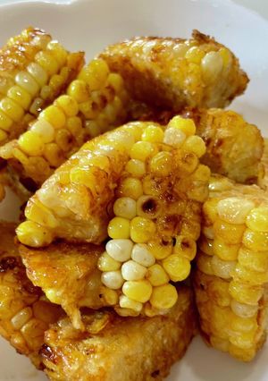 つまみにも。とうもろこしの醤油バター焼き-レシピのメイン写真