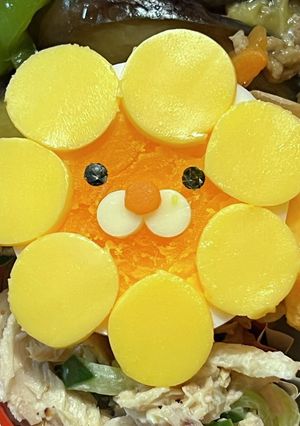 お弁当に！！ゆで卵deポンデライオン-レシピのメイン写真