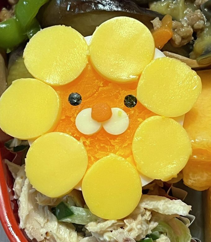 お弁当に！！ゆで卵deポンデライオン-レシピのメイン写真