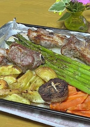 何でものせちゃえ　グリル野菜-レシピのメイン写真