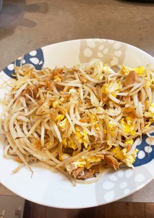 ツナもやしバター炒め-レシピのメイン写真
