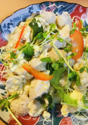 サラダ盛り●ピーマン＆豆腐のチャンプルー-レシピのメイン写真