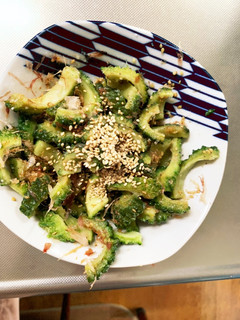 全てレンジ食べきり量簡単ゴーヤのナムル-レシピのメイン写真