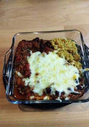 Tex-Mex チリコンカン+フリホレス-レシピのメイン写真