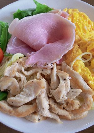 かっぱの冷やし中華(きゅうりなし)-レシピのメイン写真