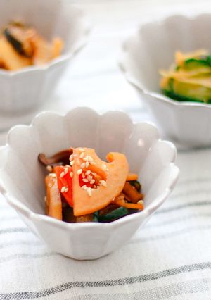 シャキシャキ！季節の野菜の自家製福神漬け-レシピのメイン写真