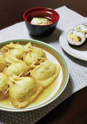 千切りキャベツの巾着煮-レシピのメイン写真