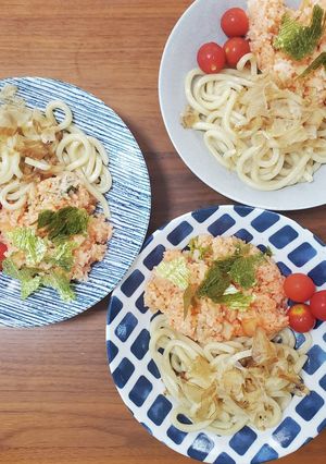 夏休みのキムチごはんと焼きうどん-レシピのメイン写真