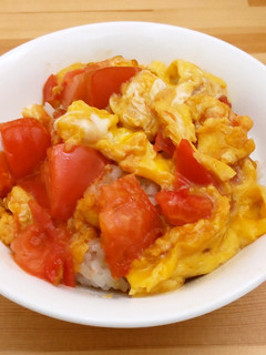 トマたま丼-レシピのメイン写真