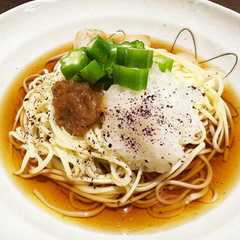 รูปของ 【冷やしぶっかけ麺】梅しそ風味