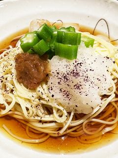 【冷やしぶっかけ麺】梅しそ風味-レシピのメイン写真