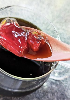 フルーツゼリーde簡単フルーツコーヒー♡-レシピのメイン写真