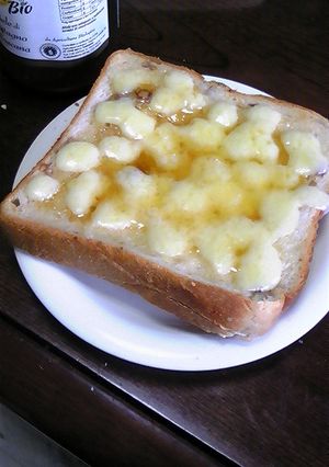 蜂蜜チーズトースト-レシピのメイン写真