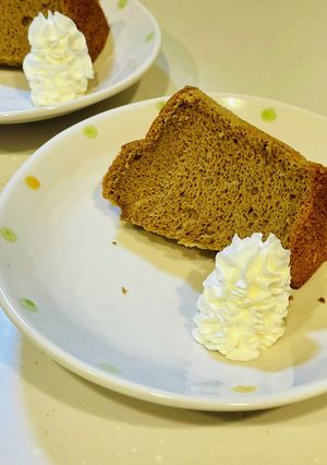 コーヒーシフォンケーキ-レシピのメイン写真