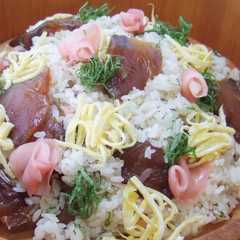 รูปของ 魚の漬けだれ（かつお、まぐろに！）