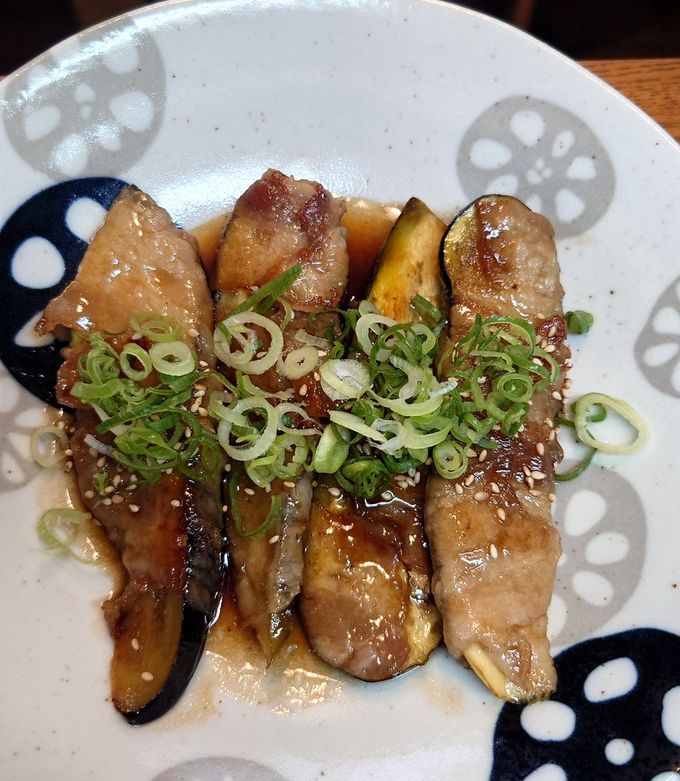 豚バラ茄子巻き-レシピのメイン写真