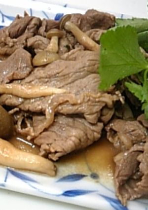 牛肉のバター醤油炒め-レシピのメイン写真