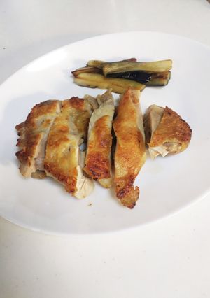 プロ(オヤジ)が作る鶏もも肉ソテー-レシピのメイン写真