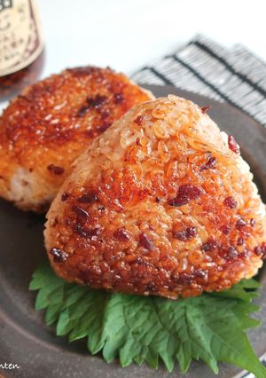 焦がし醤油の焼きおにぎり-レシピのメイン写真