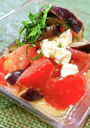 トマトとなすのマリネ-レシピのメイン写真
