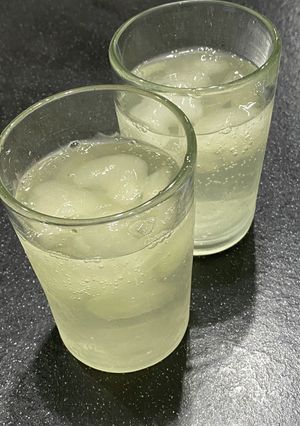 はちみつレモン氷でレモンスカッシュ-レシピのメイン写真