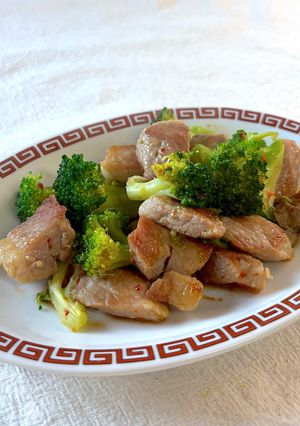 豚肉とブロッコリーの麻辣醤炒め-レシピのメイン写真