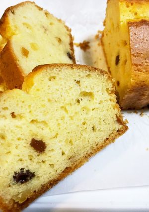 バター節約 米粉フルーツパウンドケーキ-レシピのメイン写真