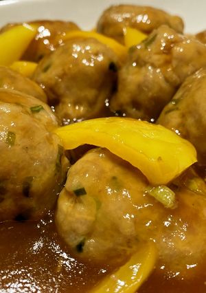 Sweet/Sour Meatballs-レシピのメイン写真