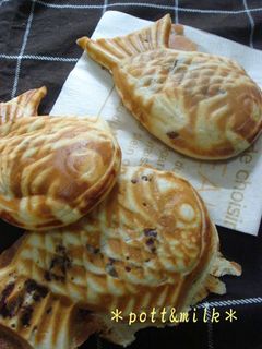 中身を味わう☆サクほわ鯛焼き-レシピのメイン写真