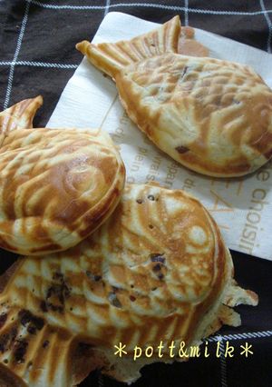 中身を味わう☆サクほわ鯛焼き-レシピのメイン写真