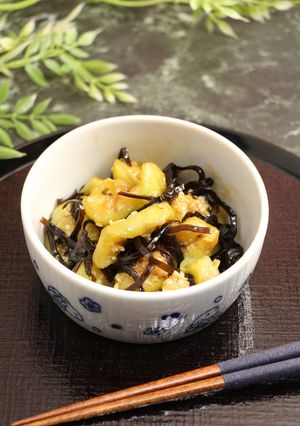 簡単！ピリ辛☆焼かない焼き茄子昆布-レシピのメイン写真